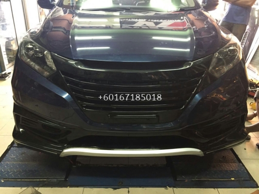 honda hrv topline bodykit top grill