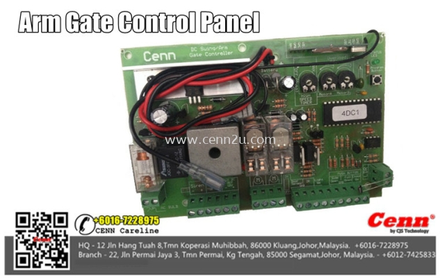 Autogate Arm Swing Folding Control Panel 