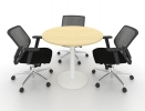 Round Meeting Table with Grum Leg CONFERENCE TABLE OFFICE TABLE OFFICE FURNITURE