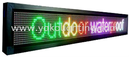 RGB BOARD - 200CM X 21CM LED SIGNBOARD LED SIGNBOARD