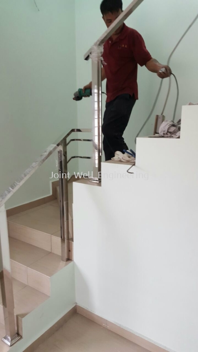 Stainless Steel Staircase