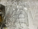 Crystal Acrylic 3D Signboard Maker Laser Cut