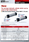 H8BT1 Series - 14MPa Heat Resisting Hydraulic Cylinder Parker-Taiyo