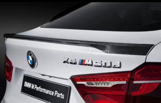 BMW X6 F16 PERFORMANCE TRUNK SPOILER