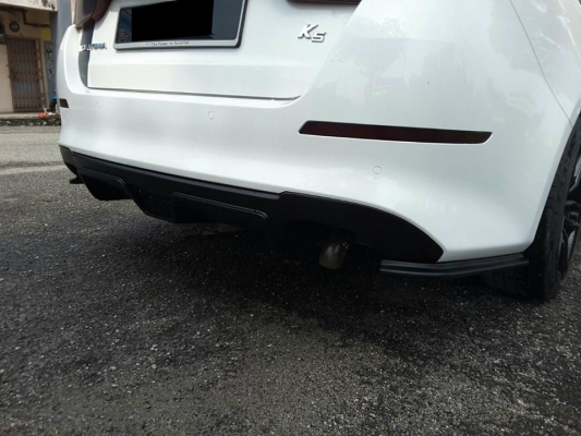 kia K5 facelift rear diffuser 