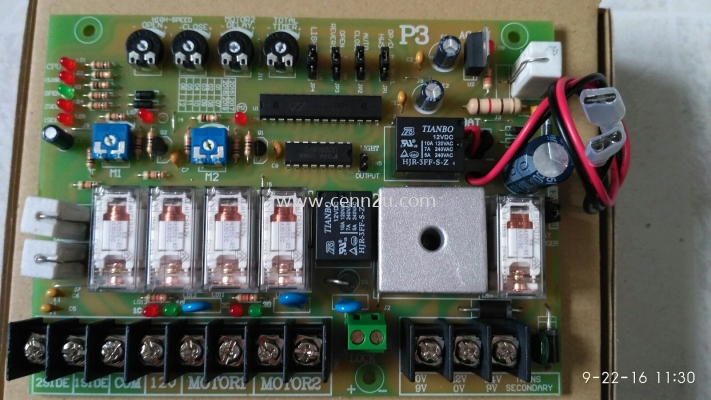 arm folding swing control panel