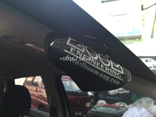 2015 honda jazz gk zoom mirror carbon fiber 