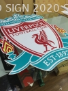 Liverpool Logo Signage Advertising Signboard Maker Acrylic 3D Signage