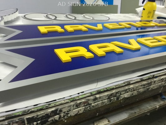 Acrylic 3D RAVENOL Logo