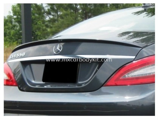 MERCEDES BENZ W218 2011 & ABOVE AM LOOK REAR TRUNK SPOILER