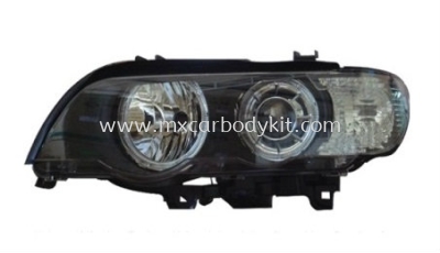 BMW X5 E53 2000 HEAD LAMP PROJECTOR W/LED RIM + MOTOR