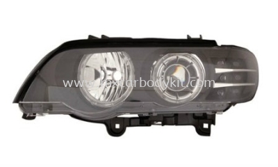 BMW X5 E53 2000 HEAD LAMP PROJECTOR W/LED RIM + MOTOR + LED SIGNAL