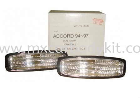 HONDA ACCORD 1994-1997 SIDE LAMP CRYSTAL SIDE LAMP ACCESSORIES AND AUTO PARTS