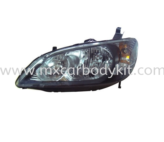 HONDA CIVIC 2004 HEAD LAMP CRYSTAL HEAD LAMP ACCESSORIES AND AUTO PARTS