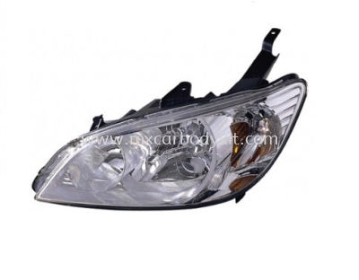 HONDA CIVIC 2004 HEAD LAMP CRYSTAL CHROME