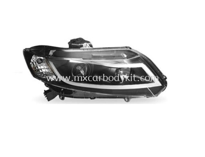 HONDA CIVIC 2012 & ABOVE HEAD LAMP PROJECTOR BLACK W/DRL