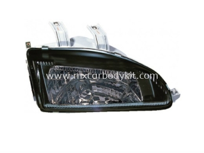 HONDA CIVIC 1992-1995 HEAD LAMP GLASS LENS BLACK