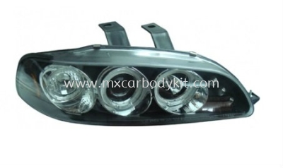 HONDA CIVIC 1992-1995 HEAD LAMP PROJECTOR W/RIM + LED