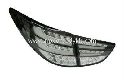 HYUNDAI TUCSON 2010 & ABOVE REAR LAMP CRYSTAL FULL LED + LIGHT BAR BLACK LINE