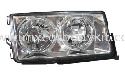 MERCEDES BENZ W201 1982-1993 HEAD LAMP CRYSTAL GLASS LENS HEAD LAMP ACCESSORIES AND AUTO PARTS