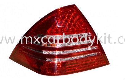 MERCEDES BENZ W203 2000-2005 REAR LAMP CRYSTAL W/LED (LOOK W220) REAR LAMP ACCESSORIES AND AUTO PARTS