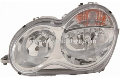 MERCEDES BENZ W203 2004 HEAD LAMP CRYSTAL