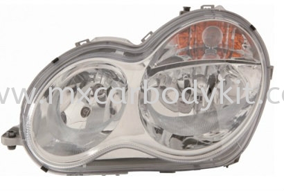 MERCEDES BENZ W203 2004 HEAD LAMP CRYSTAL HEAD LAMP ACCESSORIES AND AUTO PARTS