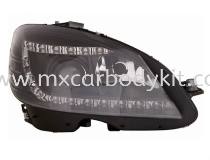 MERCEDES BENZ W204 2007 HEAD LAMP PROJECTOR W/LED MERCEDES BENZ W204 2007 HEAD LAMP PROJECTOR W/LED HEAD LAMP ACCESSORIES AND AUTO PARTS