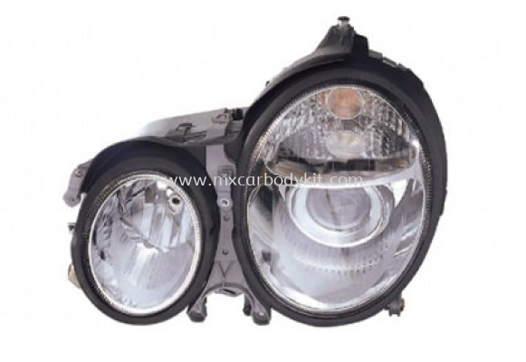 MERCEDES BENZ W210 1999-2002 HEAD LAMP CRYSTAL PROJECTOR W/VACUUM