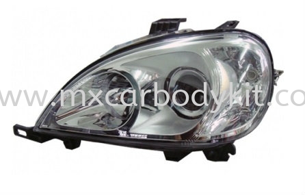 MERCEDES BENZ W163 1998-2004 HEAD LAMP CRYSTAL PROJECTOR W/VACUUM HEAD LAMP ACCESSORIES AND AUTO PARTS