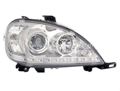 MERCEDES BENZ W163 1998 HEAD LAMP PROJECTOR W/LED + MOTOR