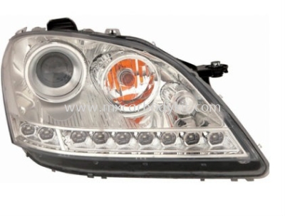 MERCEDES BENZ W164 2005 HEAD LAMP PROJECTOR W/LED + MOTOR