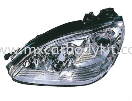 MERCEDES BENZ W220 1998-2005 HEAD LAMP CRYSTAL PROJECTOR W/OUT MOTOR HEAD LAMP ACCESSORIES AND AUTO PARTS