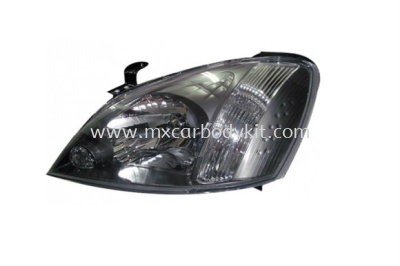 NISSAN SENTRA 2005 HEAD LAMP CRYSTAL BLACK