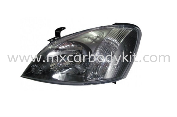 NISSAN SENTRA 2005 HEAD LAMP CRYSTAL BLACK HEAD LAMP ACCESSORIES AND AUTO PARTS