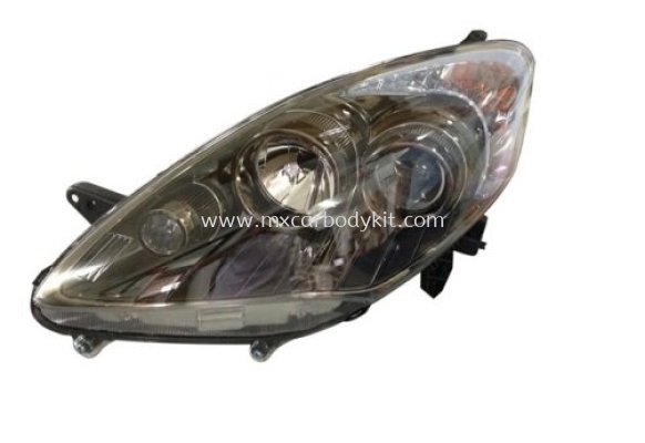 PERODUA ALZA 2001 & ABOVE HEAD LAMP PROJECTOR BLACK CHROME