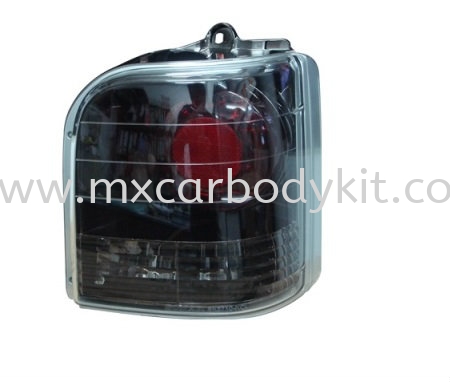 PERODUA KANCIL 1994 & 2002 REAR LAMP CRYSTAL BLACK CHROME REAR LAMP ACCESSORIES AND AUTO PARTS