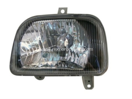 PERODUA KANCIL 1994 HEAD LAMP CRYSTAL GLASS CHROME