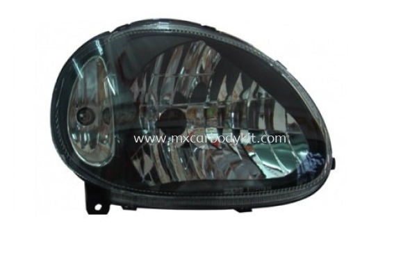 PERODUA KELISA 2002-2006 HEAD LAMP CRYSTAL BLACK