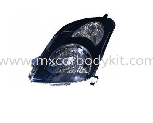 SUZUKI SWIFT 2005 & ABOVE HEAD LAMP CRYSTAL BLACK SPORT TYPE HEAD LAMP ACCESSORIES AND AUTO PARTS