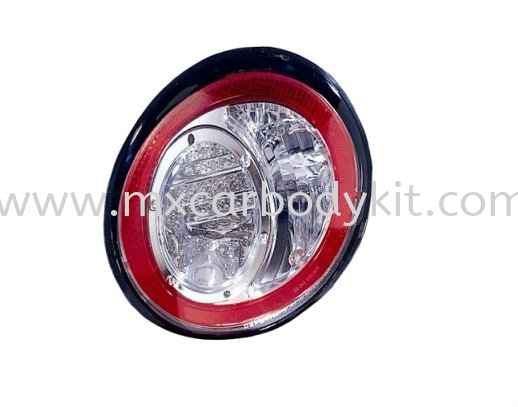 VOLKSWAGEN BEETLE 1998 & ABOVE REAR LAMP CRYSTAL LED CLEAR REAR LAMP ACCESSORIES AND AUTO PARTS