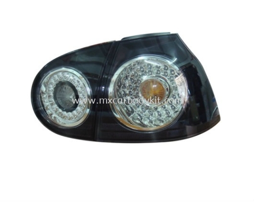 VOLKSWAGEN GOLF 2003-2007 REAR LAMP CRYSTAL LED BLACK