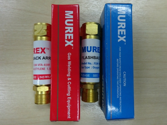 MUREX ACETYLENE AND OXYGEN FLASHBACK ARRESTOR