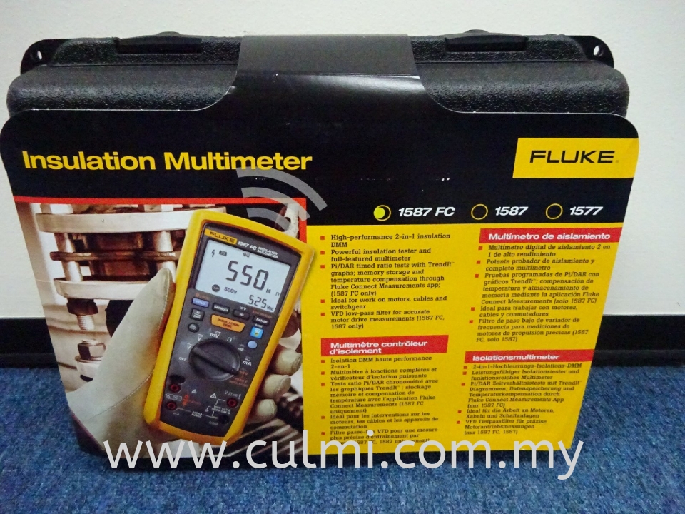 FLUKE 1587 FC INSULATION MULTIMETER