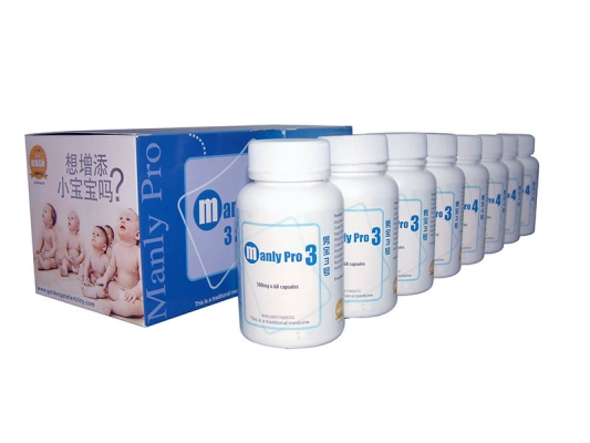 ManlyPro 3+4 (1 Set - 8 Bottles)