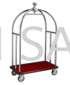 Stainless Steel Birdcage Cart Luggage Trolley  Others Protection