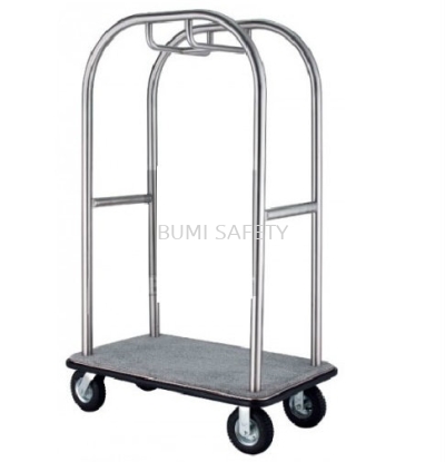 Stainless Steel Birdcage Styling Cart (Hairline Finish)