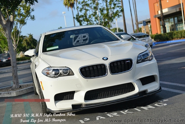 BMW F10 HMN Front Lip for M5 Front Bumper (Carbon Fibre / FRP)