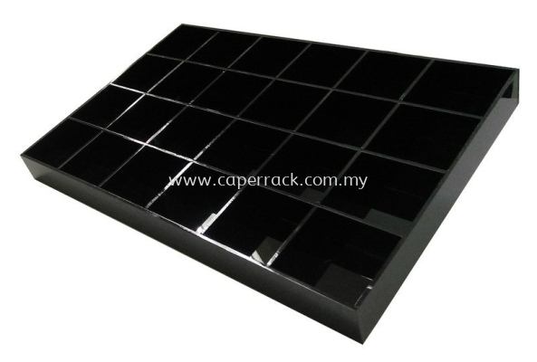 Acrylic 24 Compartment (Black)