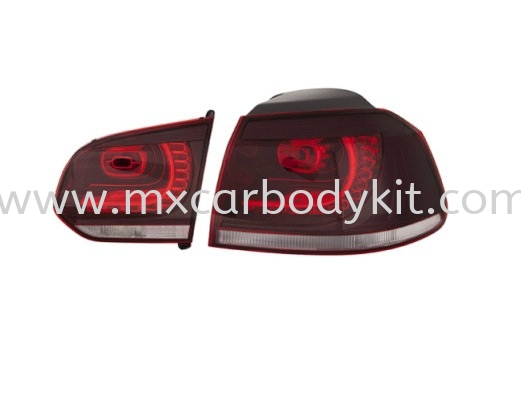 VOLKSWAGEN GOLF 2008 & ABOVE R STYLE REAR LAMP CRYSTAL LED REAR LAMP ACCESSORIES AND AUTO PARTS